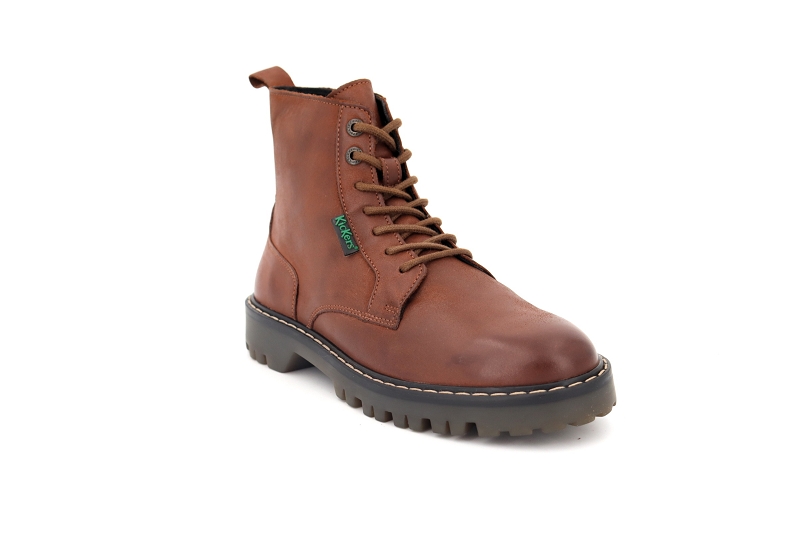 Kickers boots et bottines kick decklock marron7584202_2