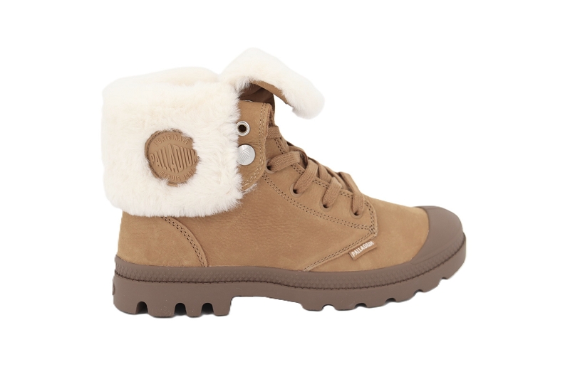 Palladium baskets montantes baggy mbk marron