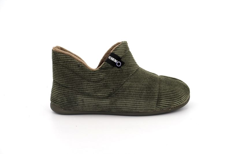 Verbenas chaussons pantoufles elvis retro panna vert