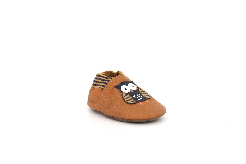 Robeez chaussons pantoufles hibou choux marron7586501_2