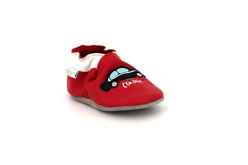 Robeez chaussons pantoufles classic car rouge7586601_2