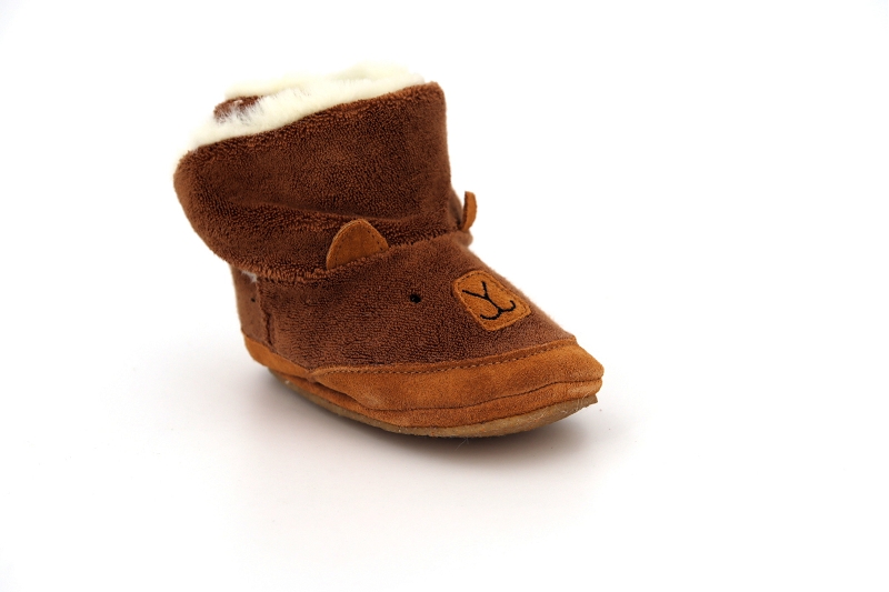 Robeez chaussons pantoufles rob crp marron7587101_2