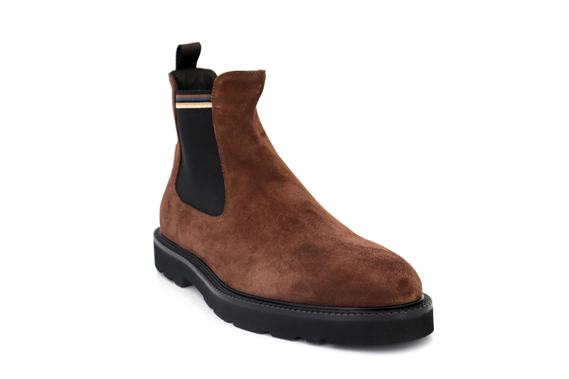 Paul smith boots et bottines argo marron7590901_2