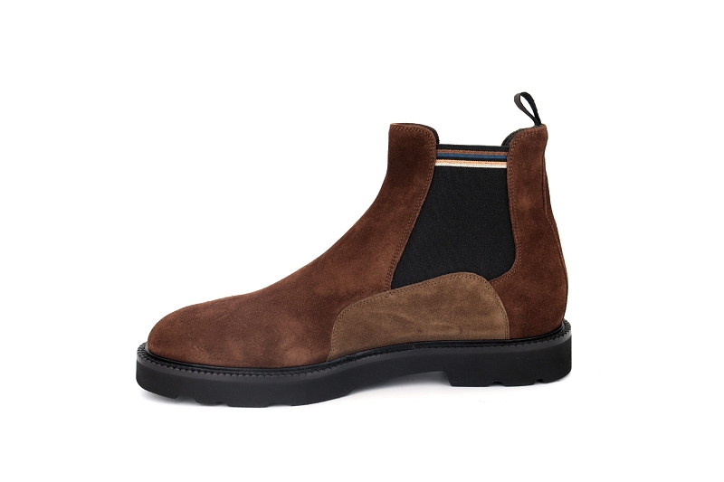 Paul smith boots et bottines argo marron7590901_3