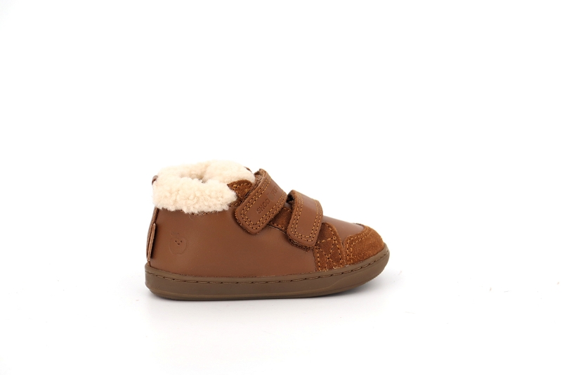 Shoo pom chaussures a scratch bouba  scratch wool marron