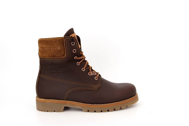 Panama jack boots et bottines panama 03 igloo marron