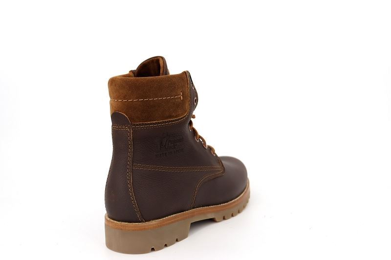 Panama jack boots et bottines panama 03 igloo marron7595601_4
