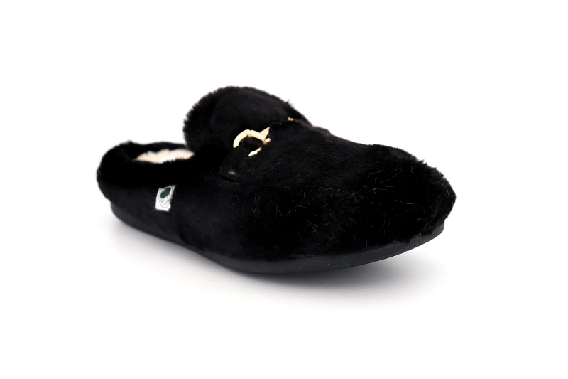 La bande a mich chaussons pantoufles necor noir7606601_2