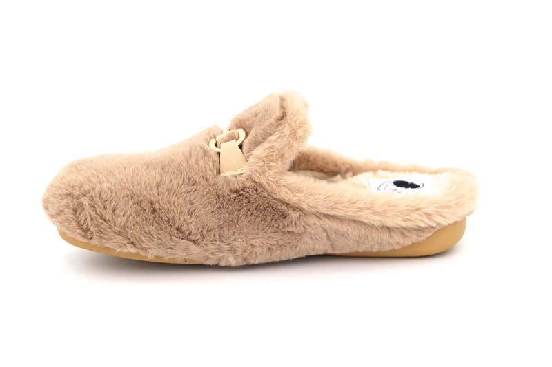 La bande a mich chaussons pantoufles necor beige7606602_3