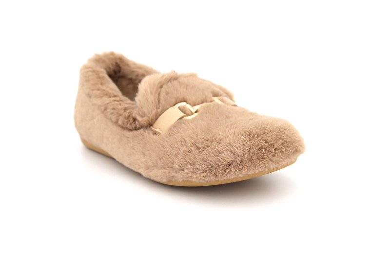 La bande a mich chaussons pantoufles necoration beige7606701_2