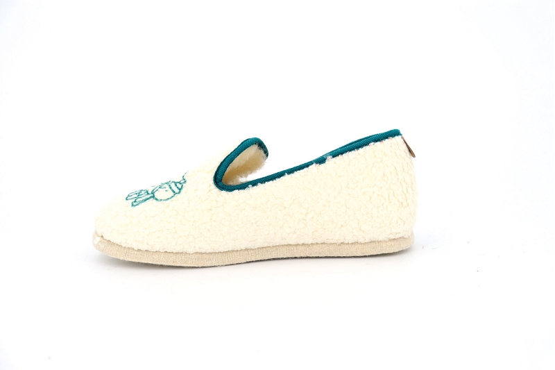 Chausse mouton chaussons pantoufles family blanc7617601_3