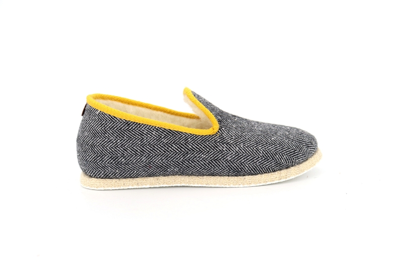 Chausse mouton chaussons pantoufles curtis gris