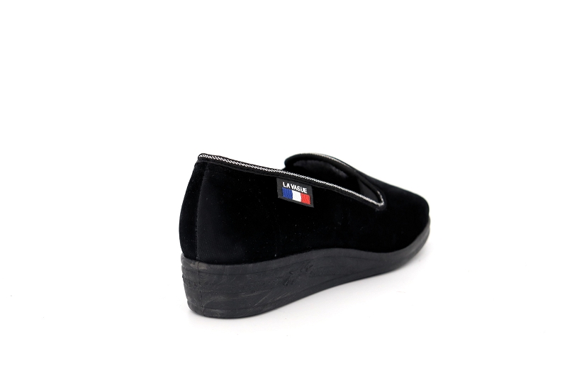 La vague chaussons pantoufles piord noir7620101_4