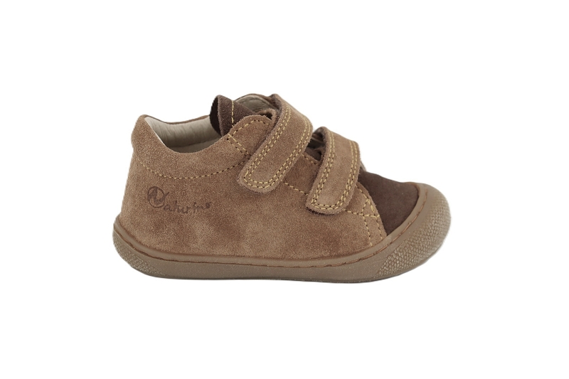 Naturino chaussures a scratch cocoon vl marron