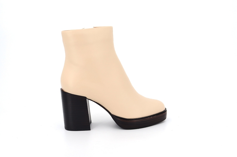 Emilie karston boots et bottines iris beige