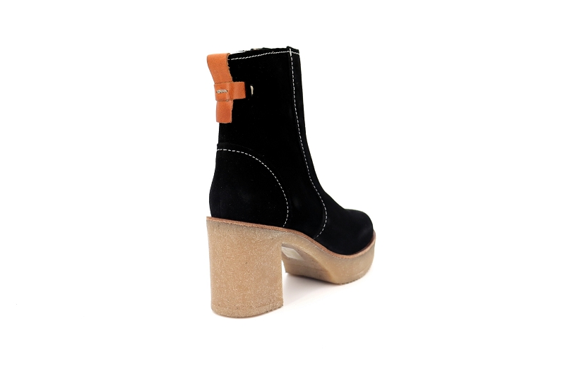Rosemetal boots et bottines frecourt noir7624701_4