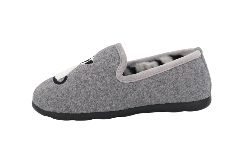 Isotoner chaussons pantoufles chaton gris7637303_3