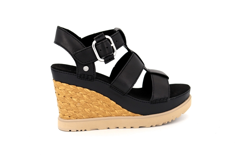 Ugg sandales nu pieds abbot strap noir