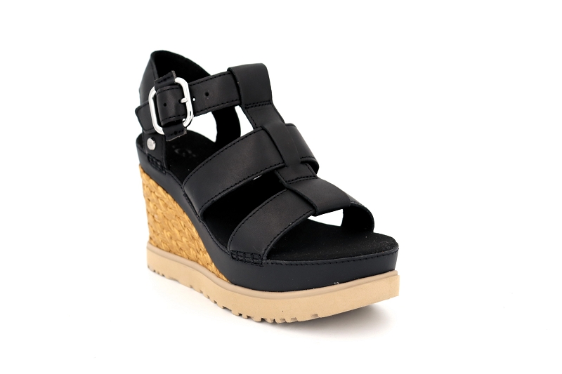 Ugg sandales nu pieds abbot strap noir7640502_2