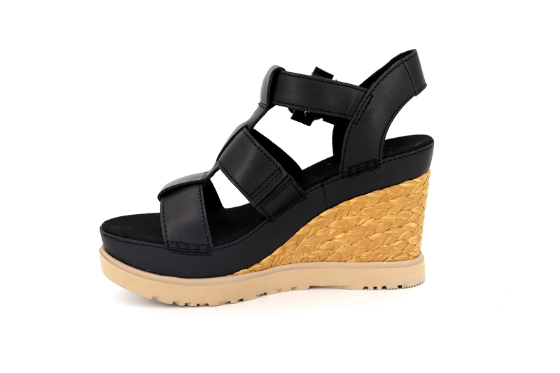 Ugg sandales nu pieds abbot strap noir7640502_3