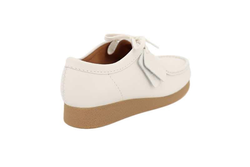 Clarks derbies wallabee evo blanc7643204_4