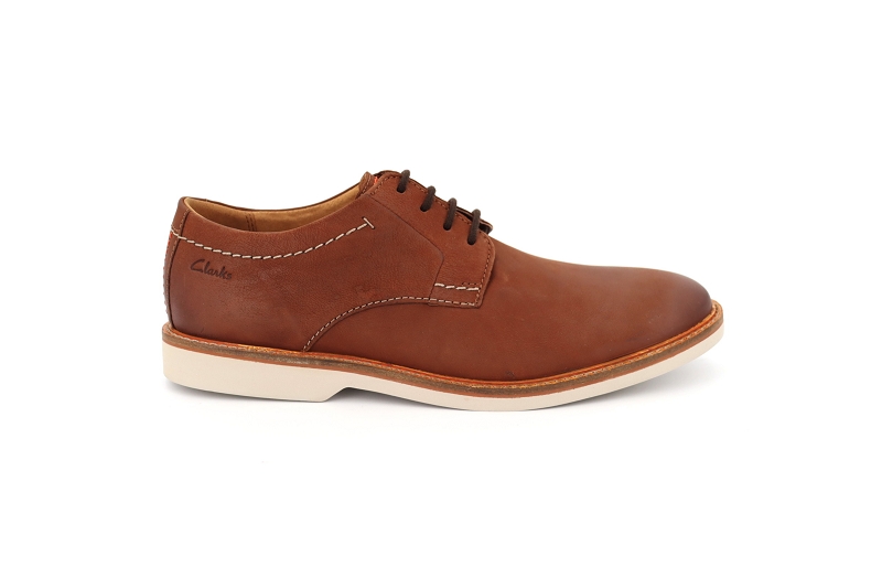 Clarks derbies atticus lace marron