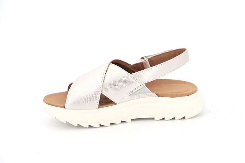 Clarks sandales nu pieds dash light argent7644102_3