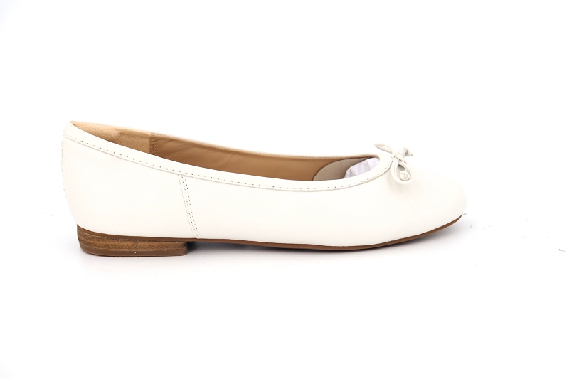 Clarks ballerines fawna blanc