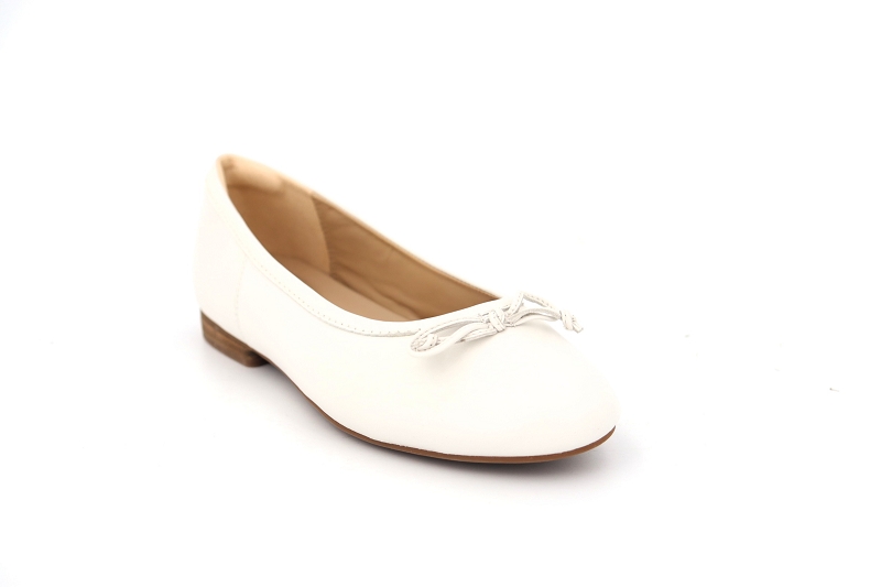 Clarks ballerines fawna blanc7644202_2