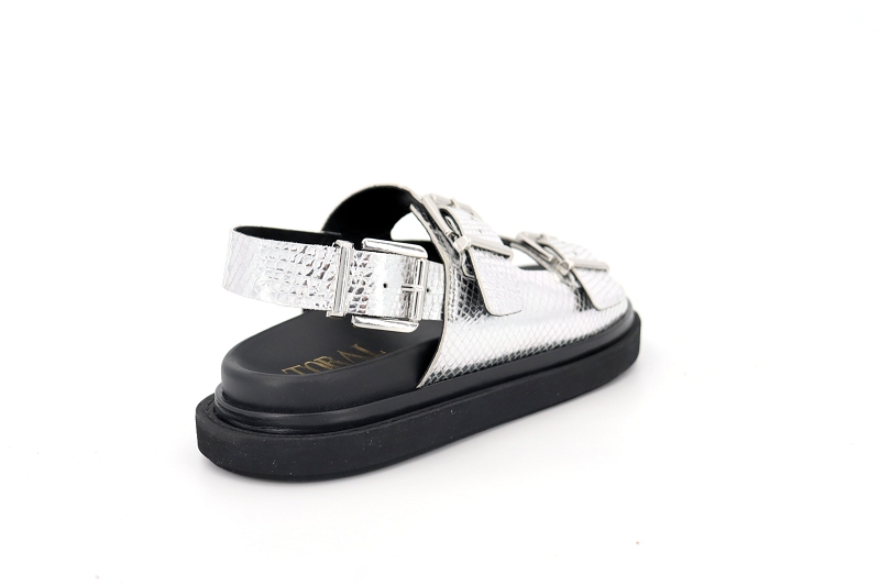 Toral sandales nu pieds renata gris7650601_4
