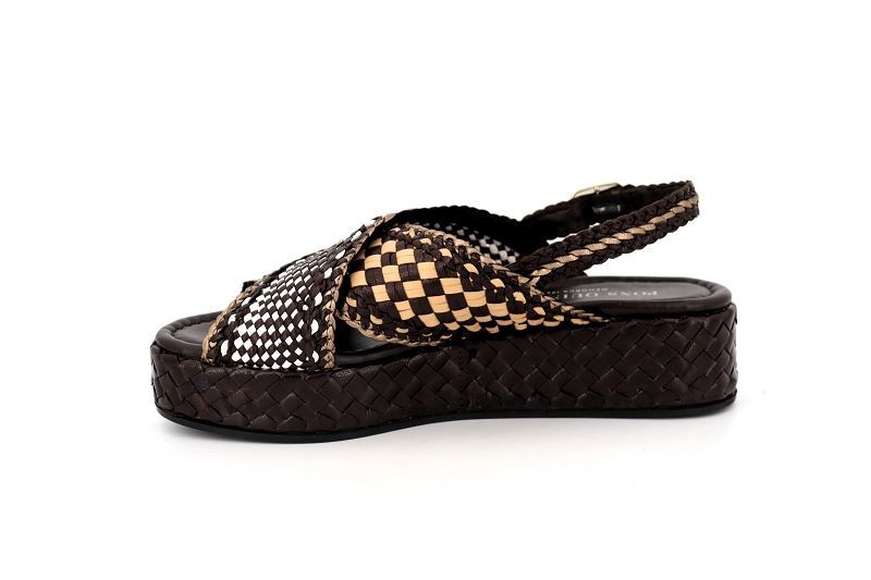 Pons quintana sandales nu pieds forli marron7651201_3