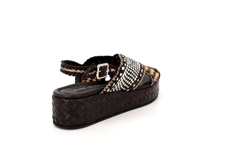 Pons quintana sandales nu pieds forli marron7651201_4