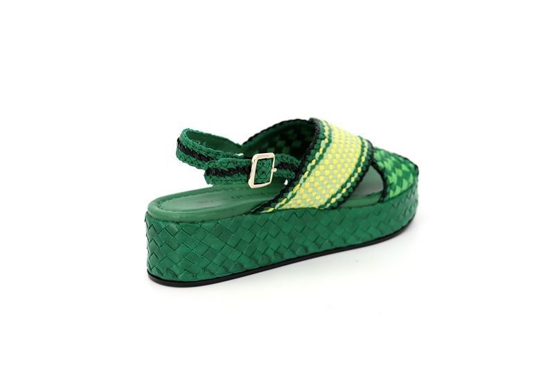 Pons quintana sandales nu pieds forli vert7651202_4