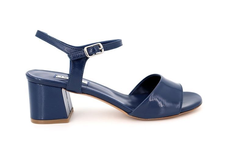 Cervone sandales nu pieds dorala bleu