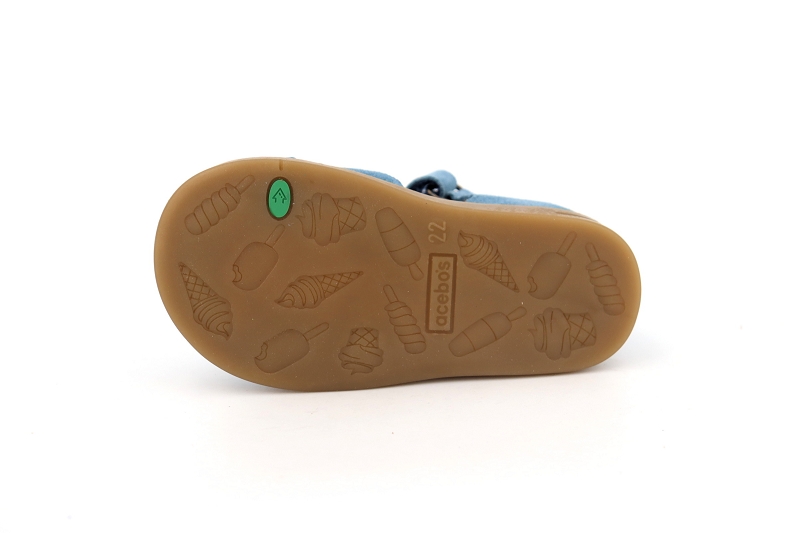 Acebos sandales nu pieds loani bleu7655601_5