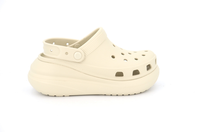 Crocs mules et sabots crush clog beige
