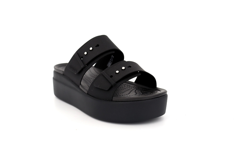 Crocs mules et sabots brooklyn buckle low wdg noir7662001_2