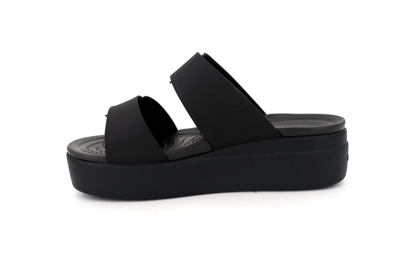 Crocs mules et sabots brooklyn buckle low wdg noir7662001_3