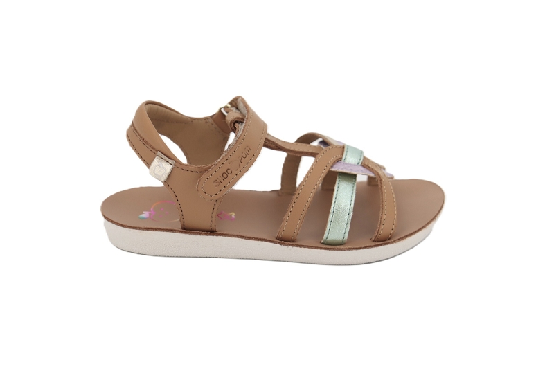 Shoo pom sandales nu pieds goa 4ever marron