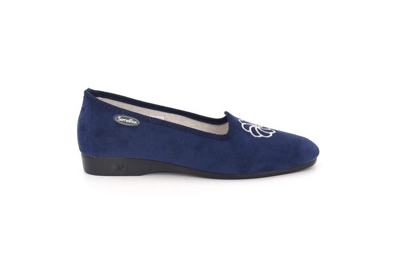 Semelflex chaussons pantoufles danie bleu