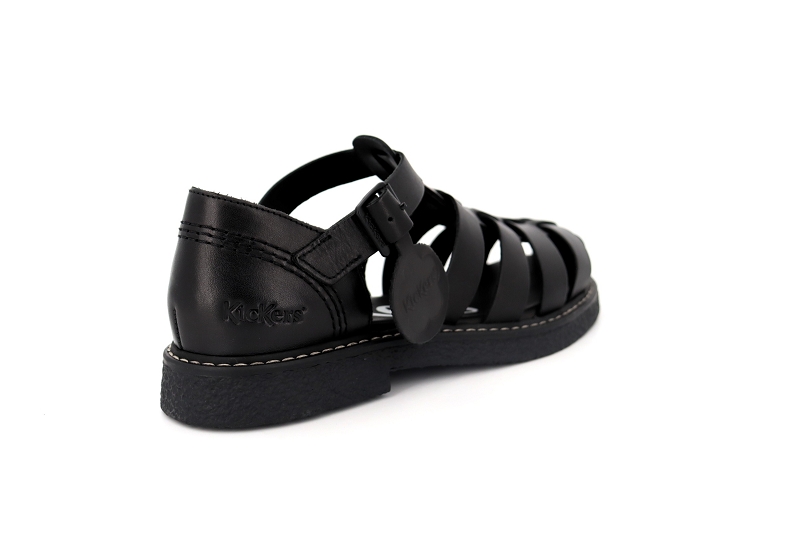 Kickers sandales nu pieds kick lergo noir7665201_4