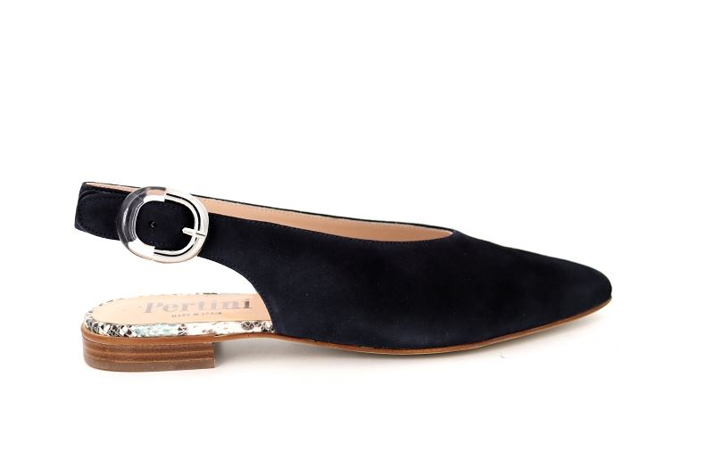 Pertini ballerines praline bleu