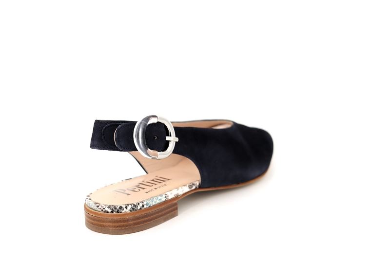 Pertini ballerines praline bleu7670702_4