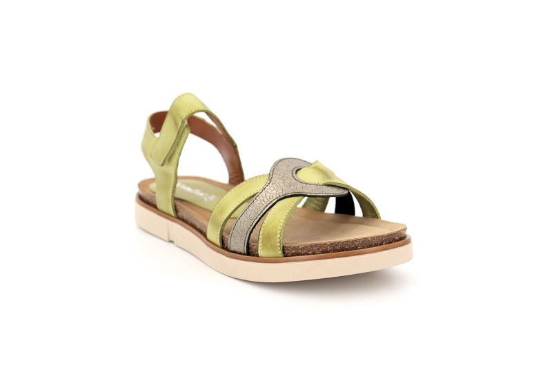 Xapatan sandales nu pieds mai vert7678101_2