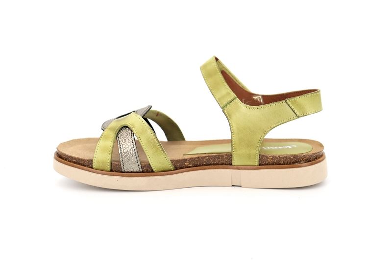 Xapatan sandales nu pieds mai vert7678101_3