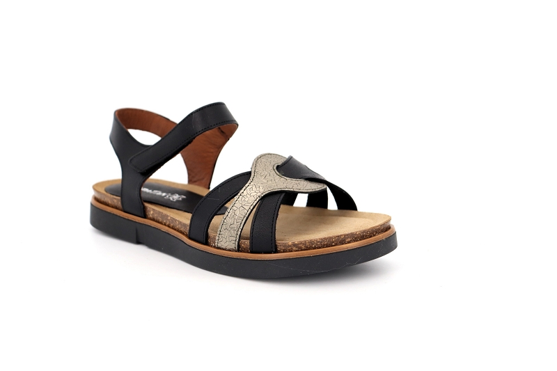 Xapatan sandales nu pieds mai noir7678102_2