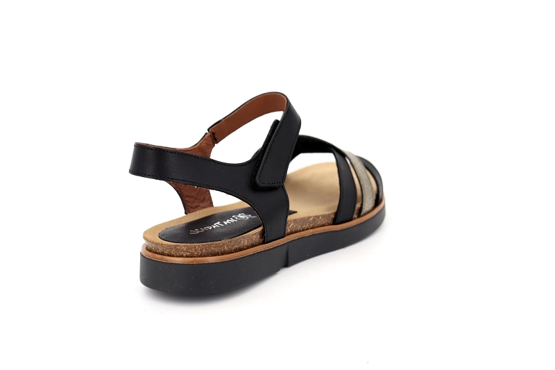 Xapatan sandales nu pieds mai noir7678102_4