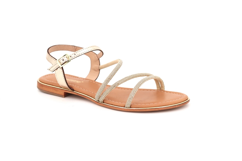 Les tropeziennes sandales nu pieds hoctavy dore7679202_2