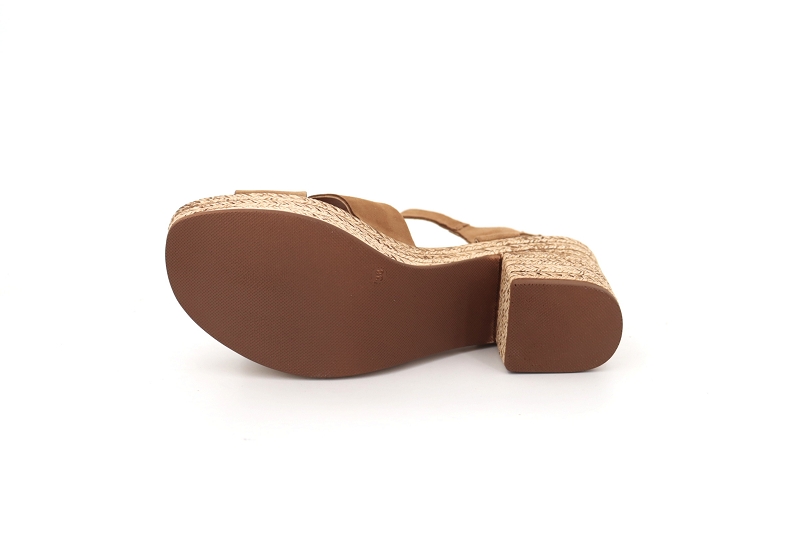 Aliwell sandales nu pieds imany marron7679801_5