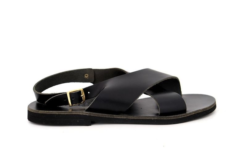 Yamas sandales nu pieds dafnes noir